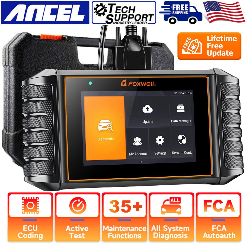 FOXWELL NT710 OBD2 Scanner Bidirectional Fit for Mercedes Benz
