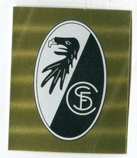Panini Bundesliga Fussball 2001 Wappen Vereinslogo SC Freiburg  # 166 ungeklebt