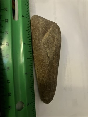 NATIVE AMERICAN STONE CELT, AMERICAN INDIAN STONE CELT,   PORT-0126*07345