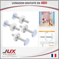 Tiges filetées M10 pour barrière bébé, fixation par pression sans perçage, 4