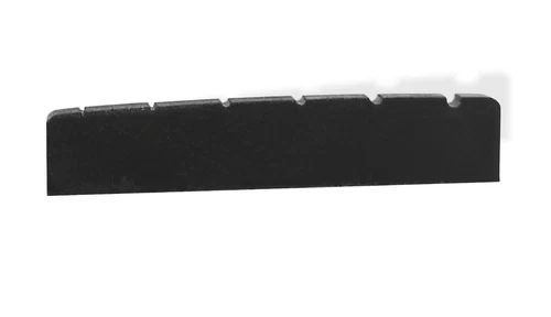 Nut Guitar Graphite Left 43 x 9 x 6mm Electric 12R Black LH 108664BKL