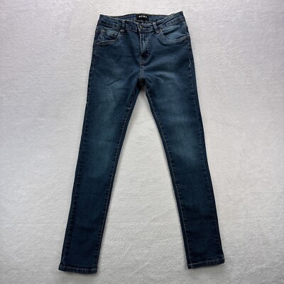 DKNY Jeans Boys 16 (27X29) Blue Dark Wash Skinny Stretch Denim Youth