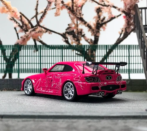 Street Weapon 1/64 Scale Honda S2000 Pink Diecast Car Model Toy Gift NIB - Bild 10 von 10