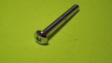 1 NOS UNBRANDED Harley Davidson 1/4"-20 X 2-1/2" Chrome Torx Skt Button Hd Screw