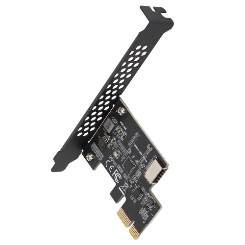 (Black) PCI-E To USB3.2 GEN1 Front USB C Expansion Card 5Gbps Type E - Afbeelding 2 van 12