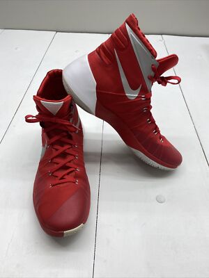 Nike 812944-601 Hyperdunk 2015 Crimson White Silver Mens Size 17*