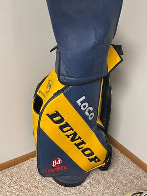 DUNLOP ゴルフバッグ collectors golf bag John Daly signed, Dunlop Golf, 84 Lumber