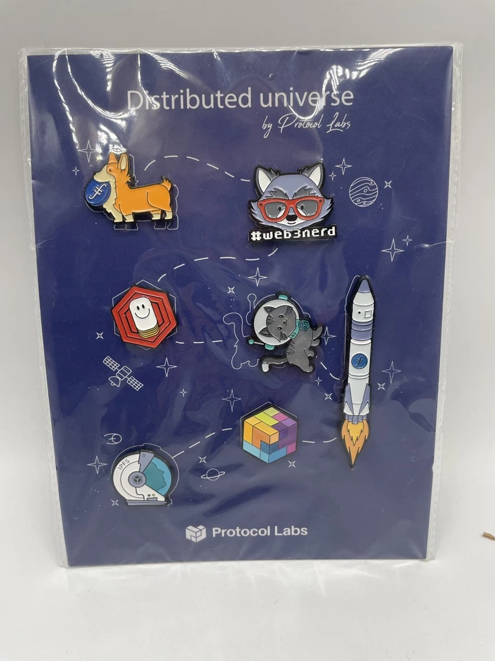 Protocol Labs Distributed Universe Pin Pack discord - Image 3 of 3