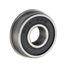 FR4-2RS Flanged Sealed Radial Ball Bearing 1/4 ID X 5/8 OD X 0.196" Wide SpinCo