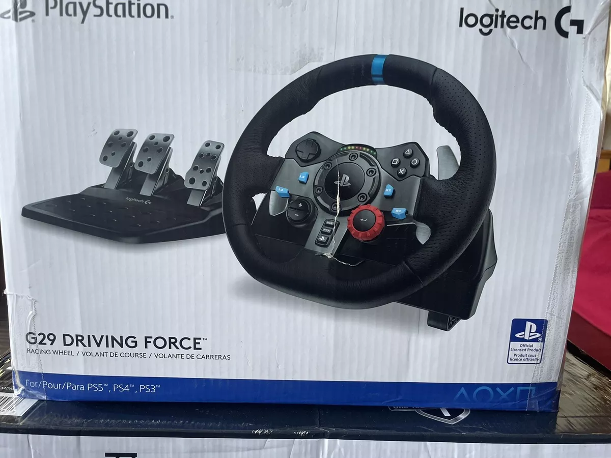 Logitech G29 Driving Force Racing Wheel PS4 New In Original Box