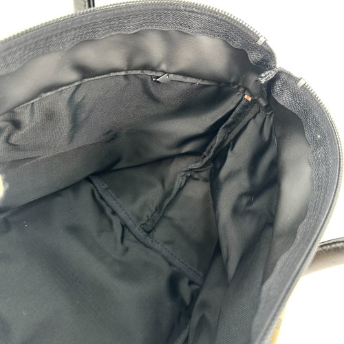 Burberrys Nova Check Blue Label Hand Bag mini Nylon Beige Auth - Picture 11 of 12