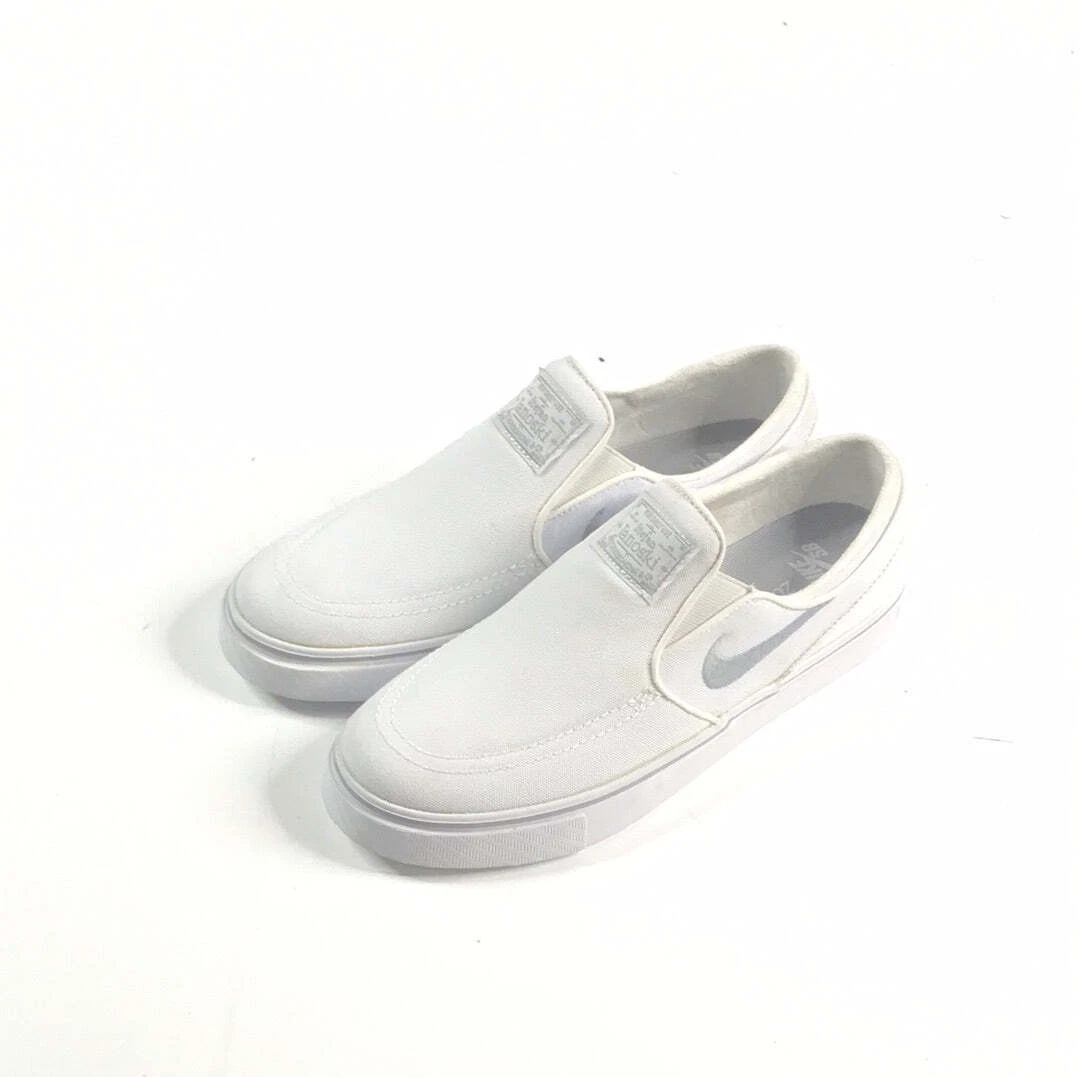 Sb zoom janoski clearance slip on white