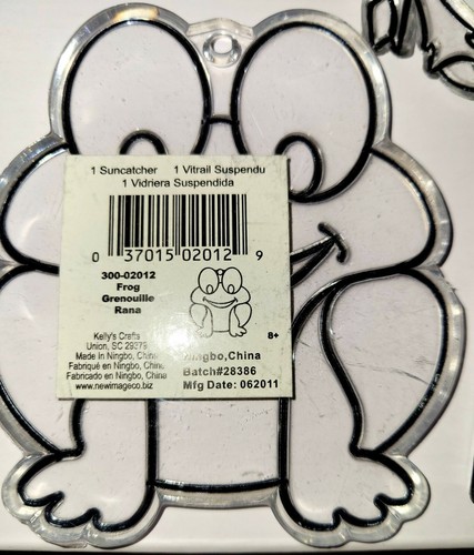 Suncatchers Craft New NWT Set of 4 (Puppy, Unicorn, Frog, Bible/Cross) Kelly's - Bild 7 von 12