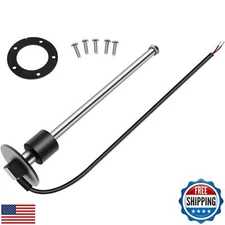 Geloo 240-33 ohms Marine Fuel Sending Unit Stainless Steel Fuel Gas Sender Wa