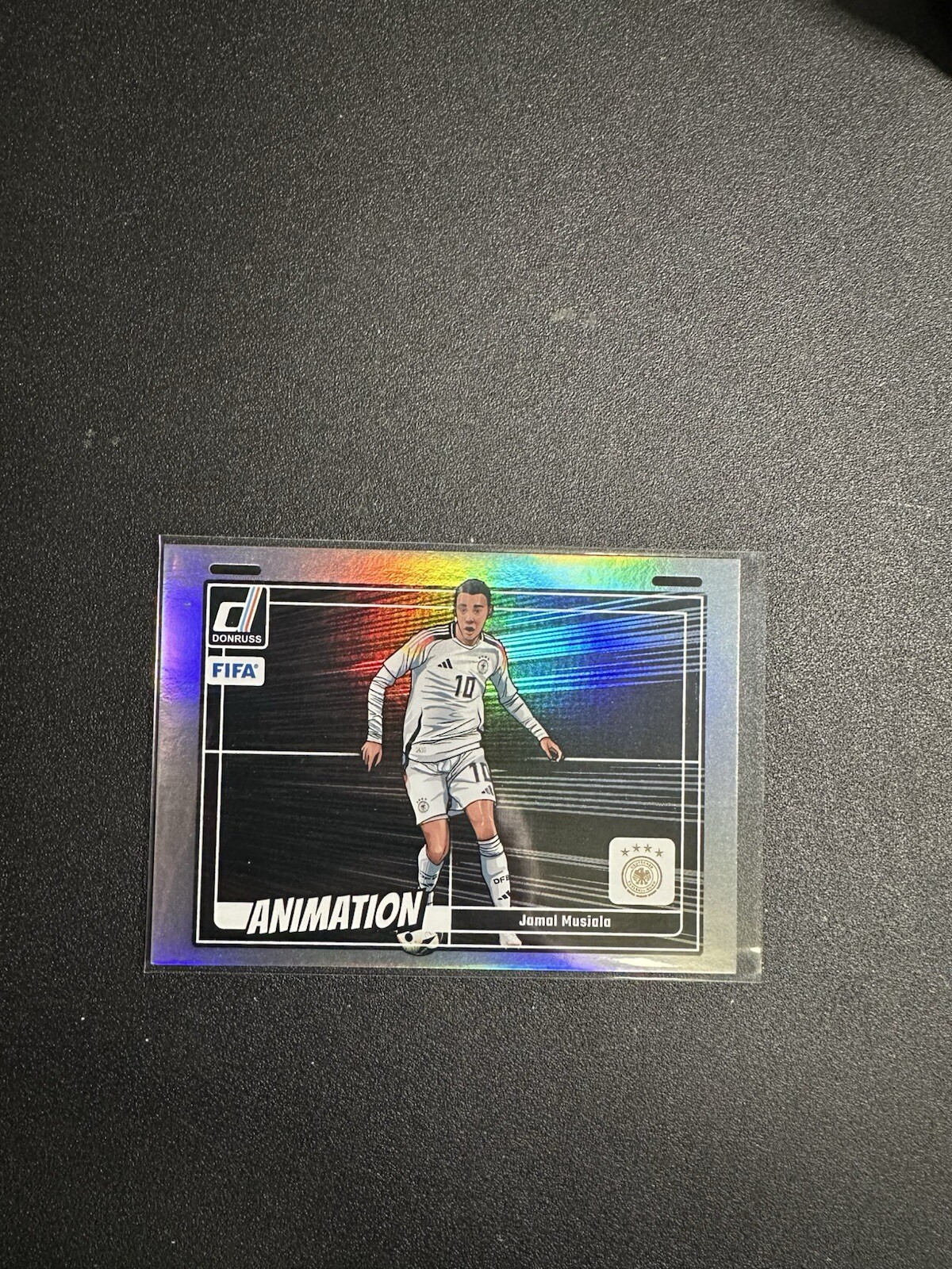 2024-25 Panini Donruss FIFA Jamal Musiala Animation Case Hit SSP