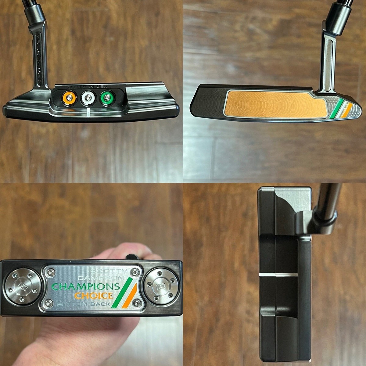 Scotty Cameron Champions Choice Newport 2 Plus Button Back