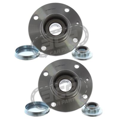 VW Lupo 1999-2005 Rear Wheel Bearing Hubs Kits 120mm Flange Diameter 1 Pair