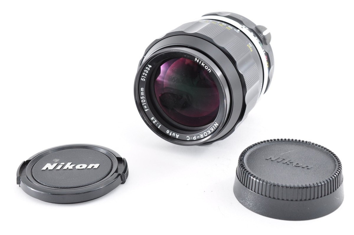 Nikon Non Ai NIKKOR-P.C Auto 105mm f2.5 Telephoto lens F Nikon Non Ai NIKKOR-P.C Auto 105mm f2.5 Telephoto lens F