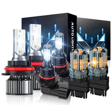 Para For Ford Ranger 2001-2011 - Faros LED + Luces traseras + Faros antiniebla