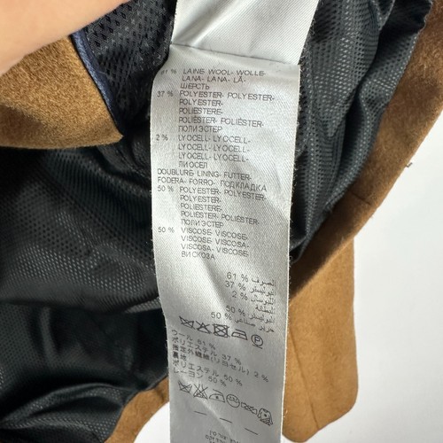 Kookai Blazer Donna 36 Marrone Misto Lana Giacca Sartoriale Preppy Old Money Minimal - Foto 7 di 7