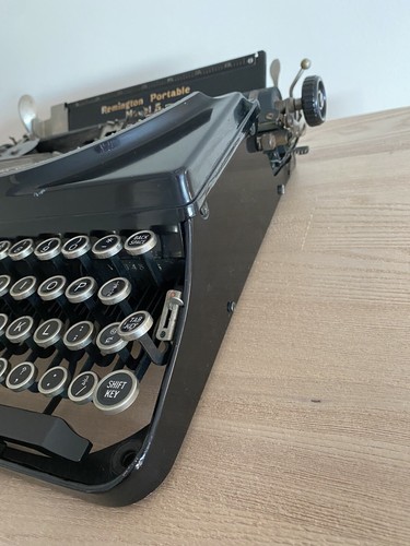 Remington Portable Model 5 V684335 Schreibmaschine Vintage Typewriter USA NY 30s - Bild 9 von 12