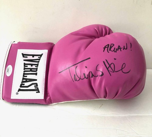 TALIA SHIRE Signed "Adrian" Everlast Pink Boxing Glove JSA KK53765 - 第 1/1 張圖片