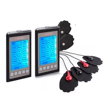 Tens Unit Muscle Stimulator Back Massager Drug Free Pain Relief Rechargeable (2)