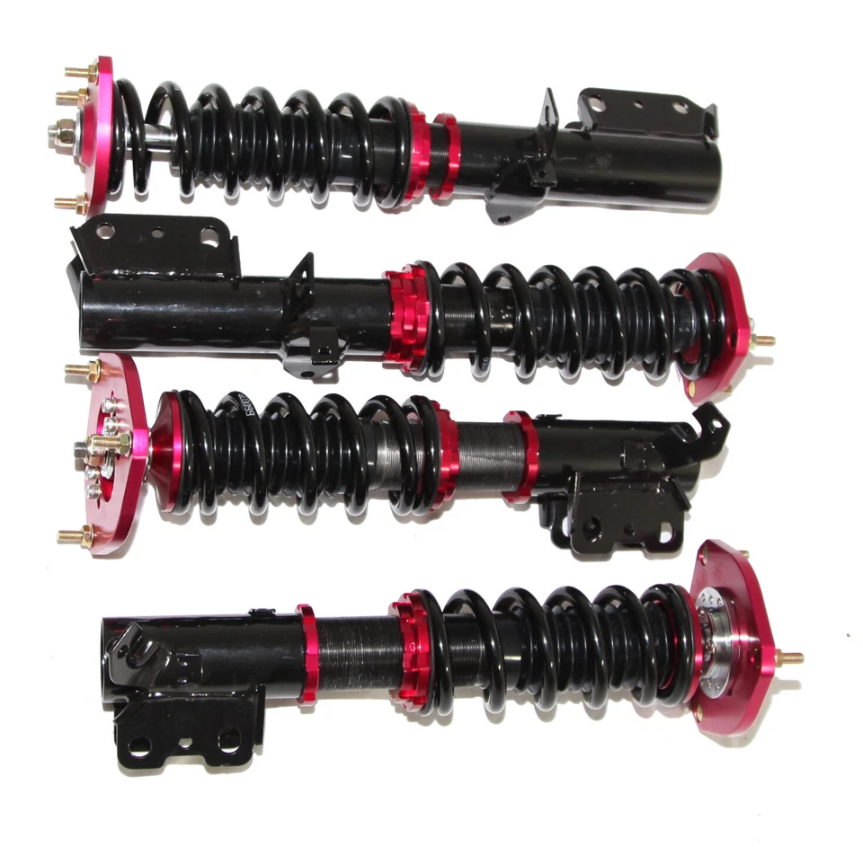 Kit de suspensión enrollables rojo Fit 88-99 Toyota Corolla E90 E100 E110 AE92 AE111 Foto 3 de 4