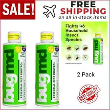 BUG MD  Essential Oils Concentrate 3.7 Oz Safely Kills Bugs x2