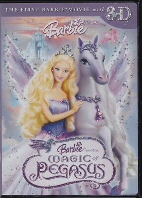 Barbie and the Magic of Pegasus 3-D (DVD, 2005, Widescreen) 31398179788| 
