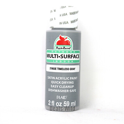 SATIN Apple Barrel Paint Multi-Surface Quick Dry Acrylic Craft Paint