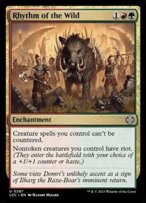 *MtG: Rhythm of the Wild - Commander: The Lost Caverns of Ixalan UC magicman*