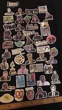 LOT of 10 The Office TV Show Stickers Dwight Jim Stanley Michael Creed and More