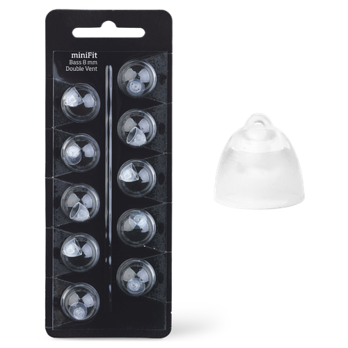Oticon Hearing Aid Domes 10mm BASS DOUBLE VENT Mini Fit. Ask for any