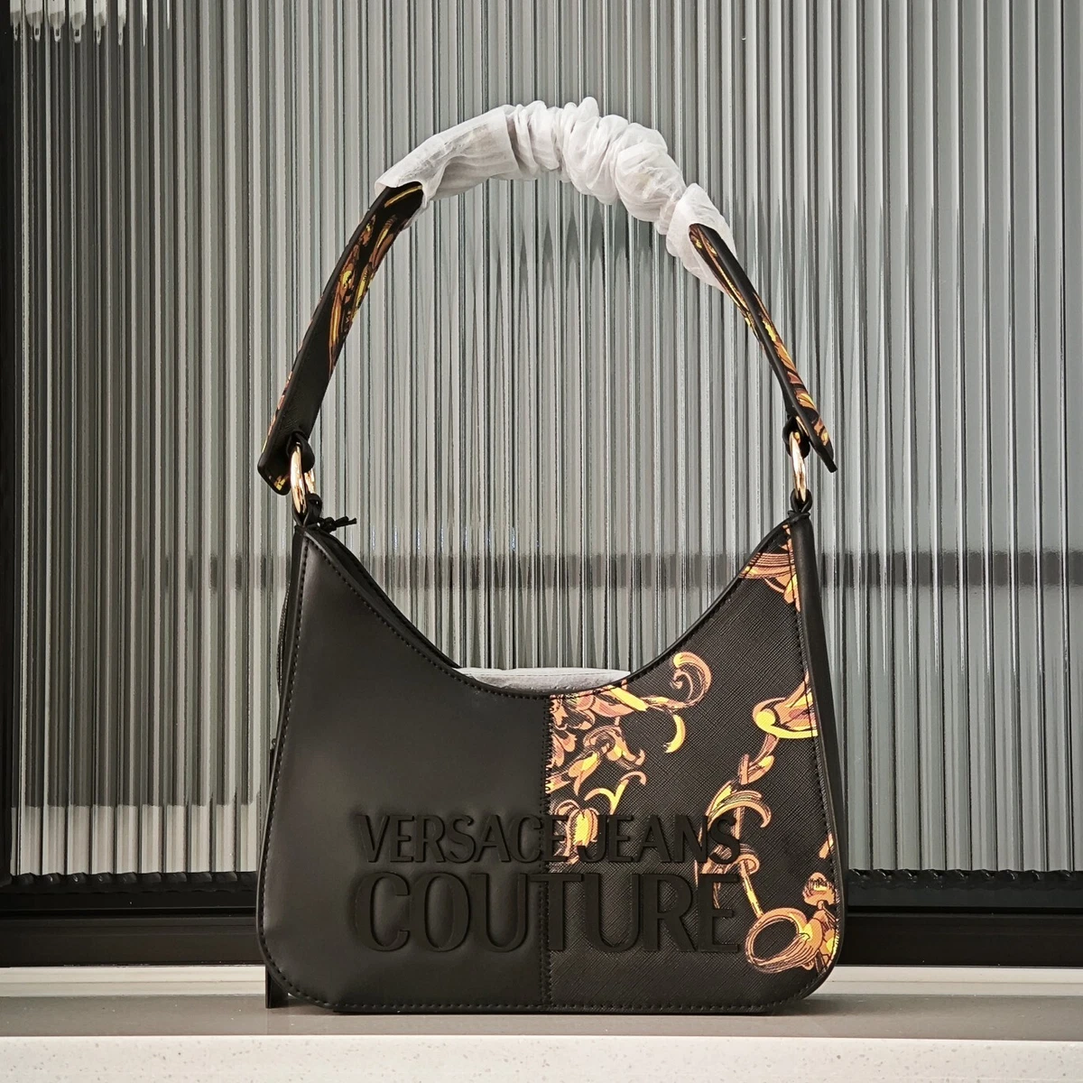 Versace jeans outlet patchwork bag