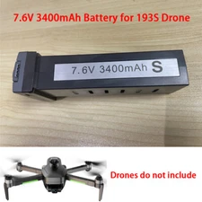 ​Original 7.6V 3400mAh Spare Battery for 193S Drone Quadcopter
