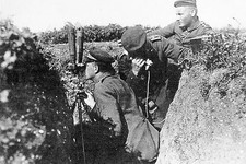 WW1 - Guerre 14/18 - Observation avec périscope prismatique en 1917