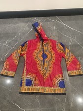 African Dashiki Jean Hoodie