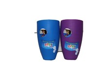 Lot of 2 RAZZ 'Tub Time Fun' Tear Free Rinse Cup No-BPA 6.75" T 3.75" W