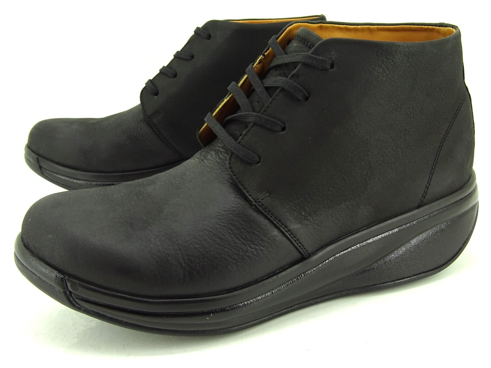 JOYA Manchester Botines Negros Para Hombre Zapatos De Cuero Talla 47
