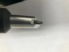 Rotary tool, corner guide and cutter attachment, Cleans out 90° inside corners, 