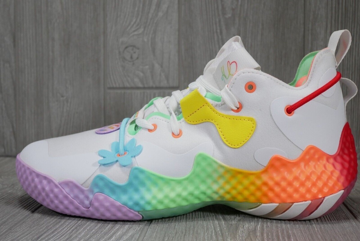 SM Harden Vol. 6 Basketball Shoes HQ1271 Rainbow Pastel Multicolor