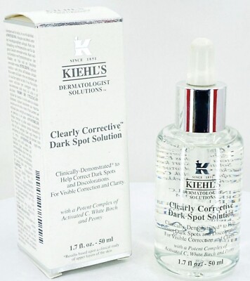 NEW Kiehl's Clearly Corrective Dark Spot Solution 1.7oz 50ml - LA seller