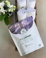 3-In-1 Laundry Detergent Pods, 24 Count, Lavender Vanilla Scent, Plant and Mi...