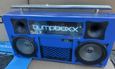 Bumpboxx Freestyle V3s Bluetooth Boombox Portable Speaker /Amp Blue