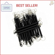 StayMax Retractable Coil Springs Keychain Coil Cord Keychain Holder Spring Coil