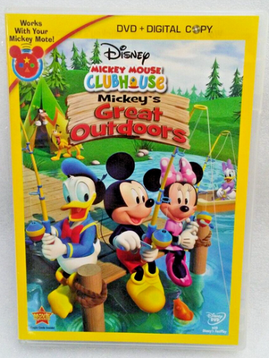 Mickey Mouse Clubhouse Mickey's Great Outdoors (DVD, 2011, Disney