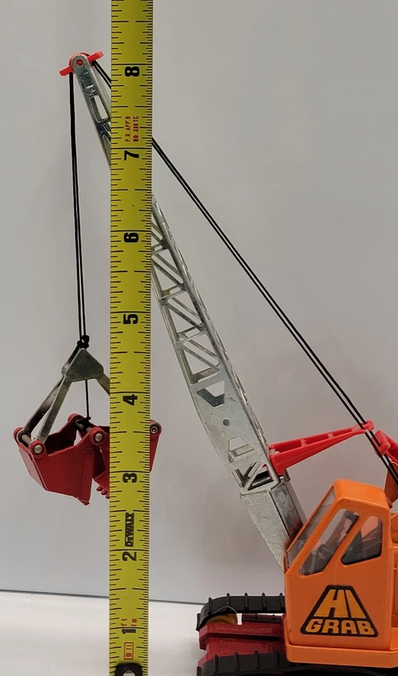 Corgi Major Toys No. 1153 Priestman Boom Crane HI GRAB Diecast Pressed Steel - Image 3 of 4