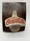 Vintage Drink Coca-Cola  Wall Mount Metal Bottle Opener Starr X - USA Made Coke