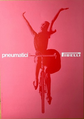 Vignelli Massimo Pirelli Pink Poster Vintage 50x70 Top Angebot